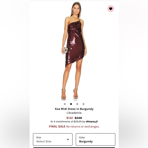 Koa midi dress REVOLVE - Picture 2 of 4